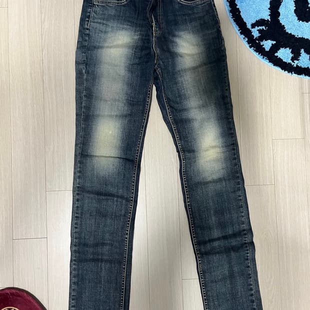 보헤미안 서울 bohemian seoul 스트레이트진 블루