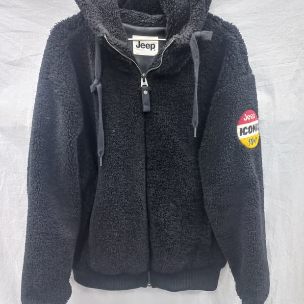 Jeep 양털 뽀글이 후드집업 L(100)