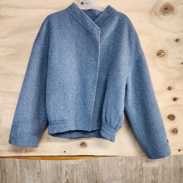 376) 네롤리36 NEROLI 알파카블랜드 자켓