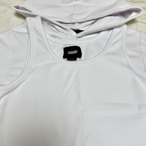 스웨이드 레이어드 후디 M