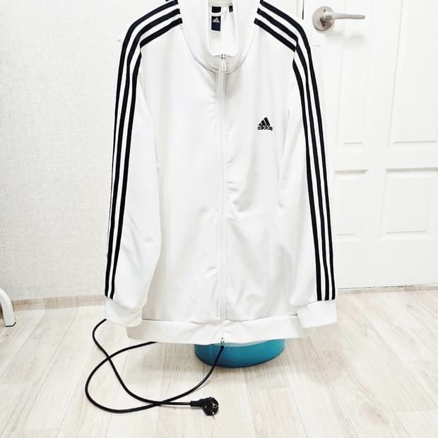 (115~120)4XL☆초대장급☆아디다스 에센셜 3st[흰검] 트랙탑져지
