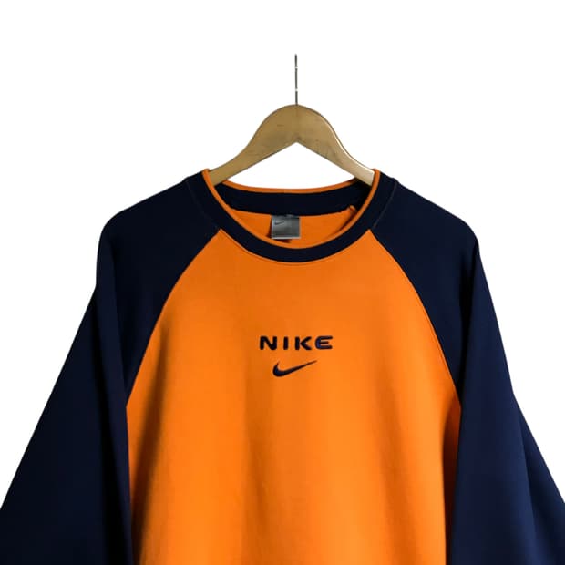 나이키 00s 스펠로고 스웻셔츠