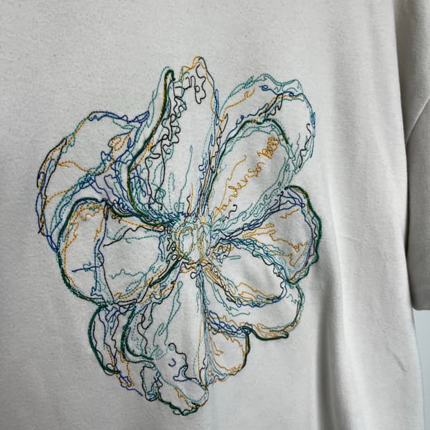 앤더슨벨 플라워 티셔츠