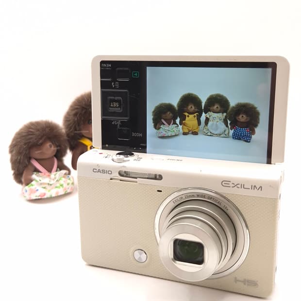 셀카🧚‍♀️메이크업✨ 카시오 EXILIM ZR50 화이트 📸  ✨