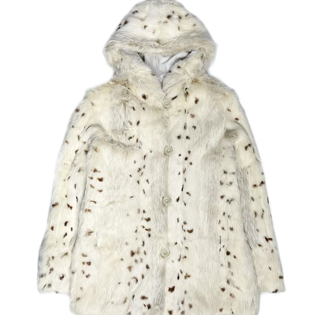 vintage 리버시블 퍼 자켓 