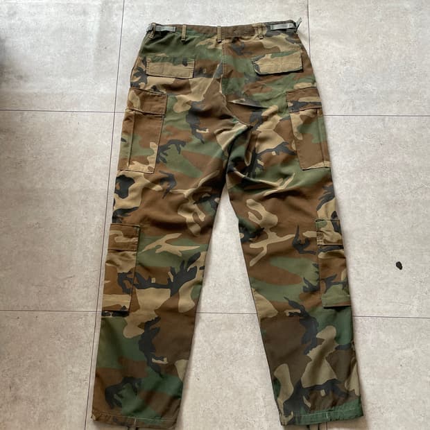 us army 오리지널 에어크루 카모 카고 팬츠