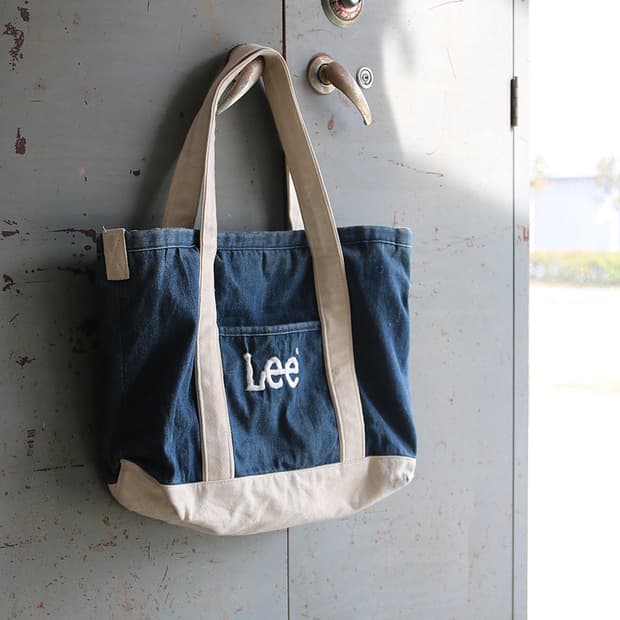 Lee 데님 토트백