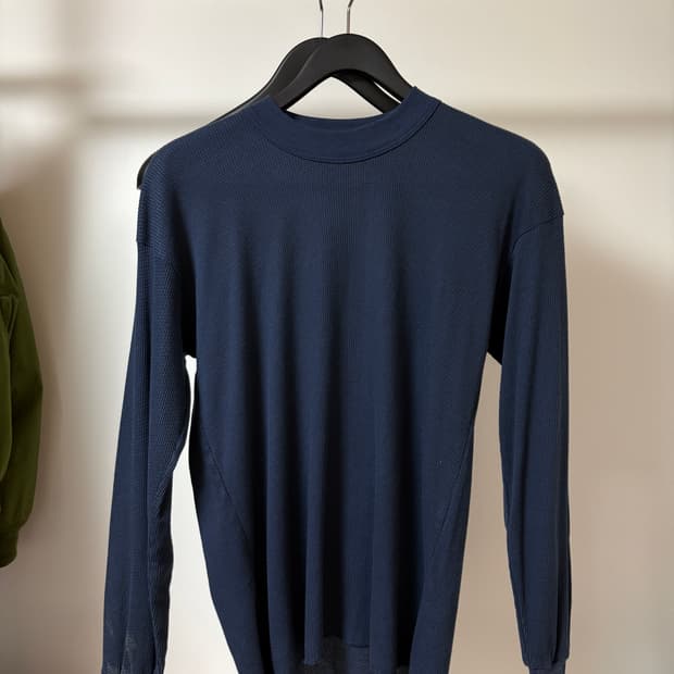 빈티지 와플 써멀 롱슬리브