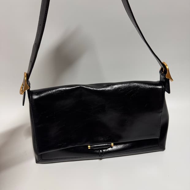 루에브르 삭 드 자뎅 블랙 라지 숄더백