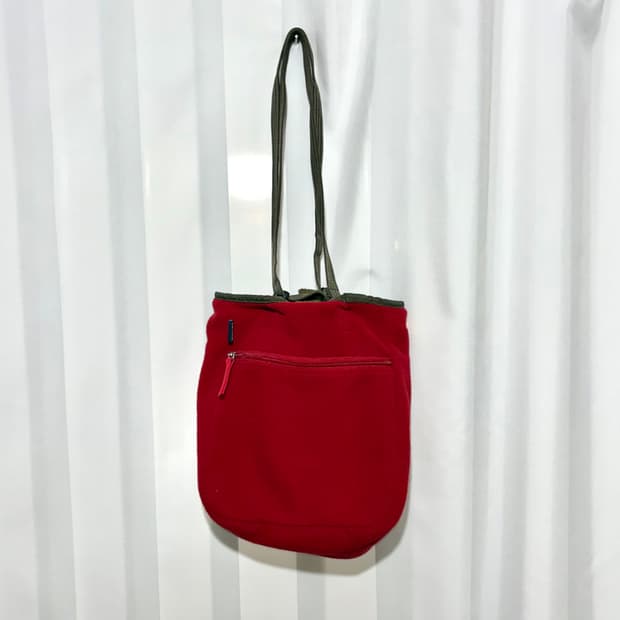 올드 유니클로 리버시블 후리스 백