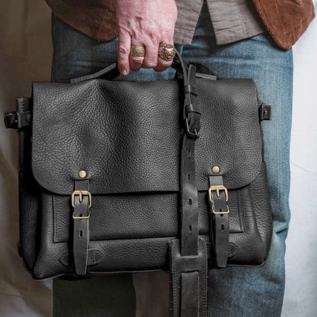 블루드쇼프 이클레어 사첼백 M_누아르블랙