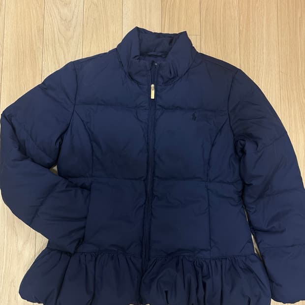 폴로 해외판 정품 플레어 패딩 M