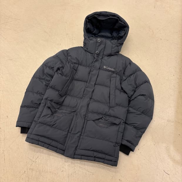 컬럼비아 덕다운 스몰로고 패딩