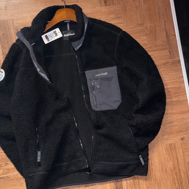 몽벨 플리스 집업