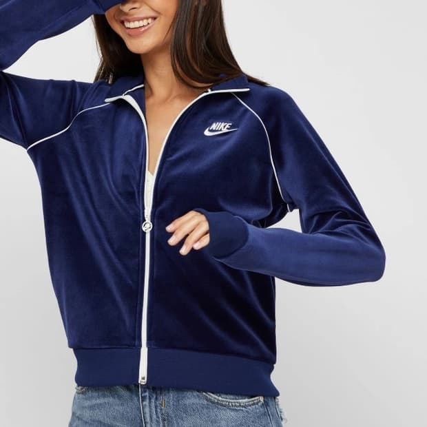 나이키 벨벳 트랙탑 저지 셋업 상의 S 하의 S (55)