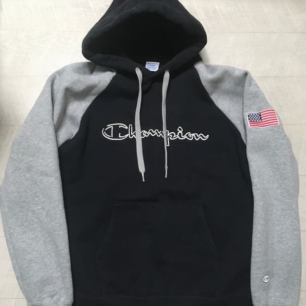 챔피온 나그랑 성조기 후드티