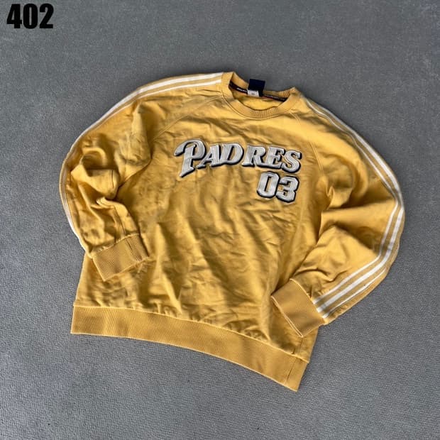 MLB 옐로우 맨투맨 