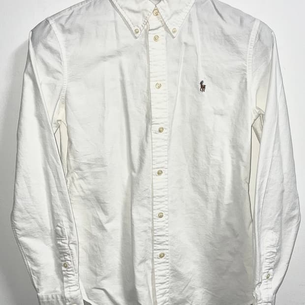 폴로 랄프로렌 화이트 셔츠 S 
