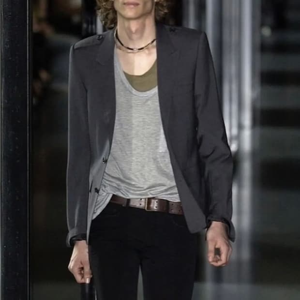 Dior Homme 05ss 밀리터리 블레이져 46