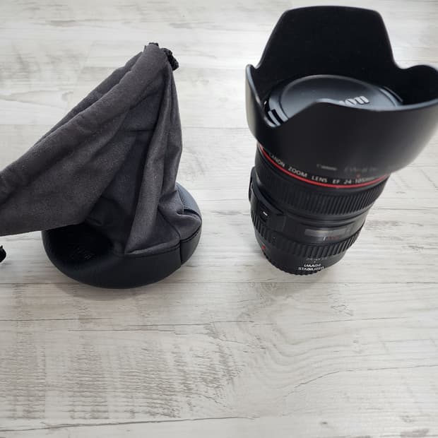 캐논 EF 24-105 F4L IS USM 이사백오 렌즈 팜. CANON