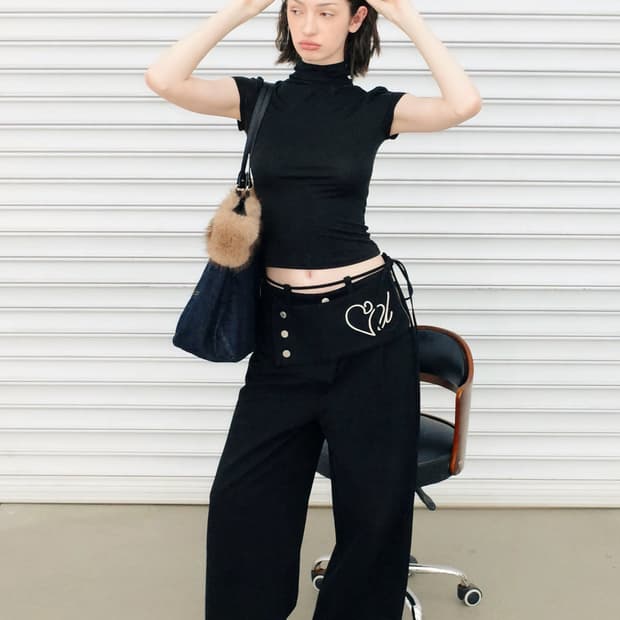 costustoot 블랙 팬츠