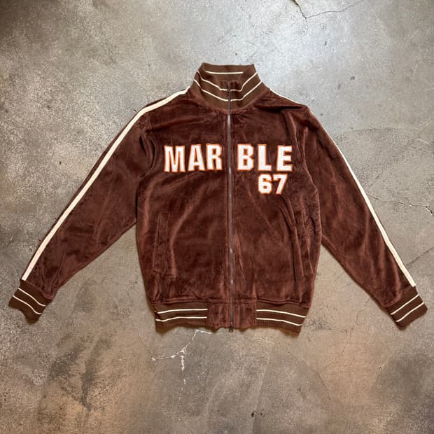 빈티지 레터링 져지