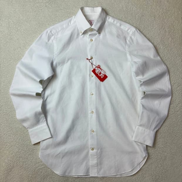 카타리사노 이태리 재패니즈 화이트 셔츠 PN5821