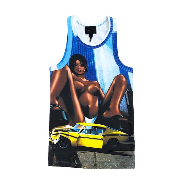 헤븐 모와로라 애니메이션 그래픽 탱크탑