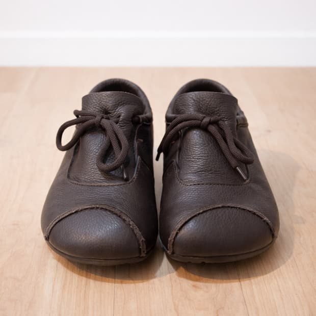 빈티지 가죽 모카신