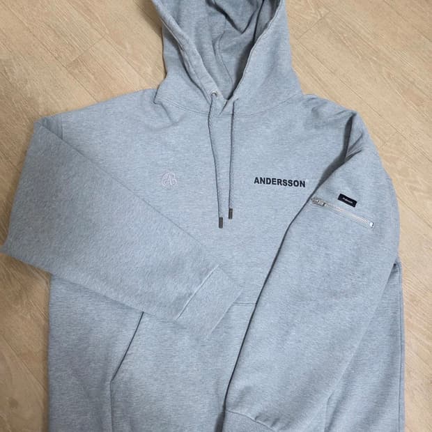앤더슨벨 기모 후드티 XL