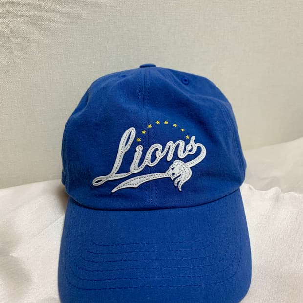 산산기어 x 삼성 라이온즈 스크립트 캡 블루