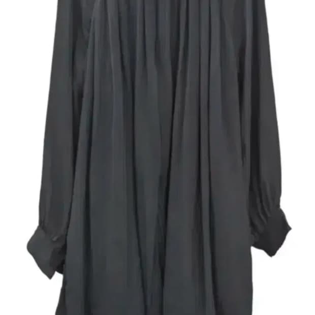 에옹쓰 silky highneck dress