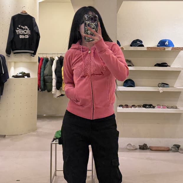 나이키 스크립트 로고 후드집업 U1041