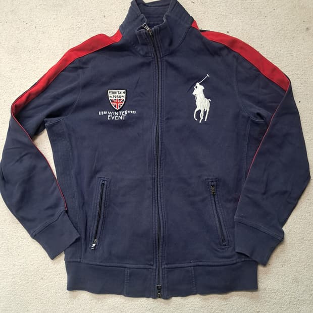 폴로랄프로렌 빅포니  잉글랜드 집업