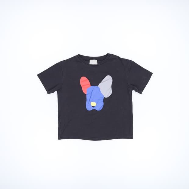 실측확인 빈티지 키즈 프린팅 반팔티 0202H1