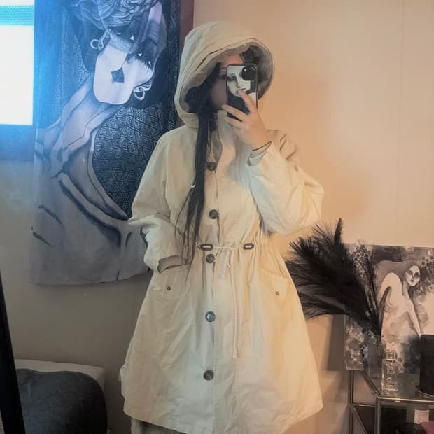 빈티지 모리 후드야상