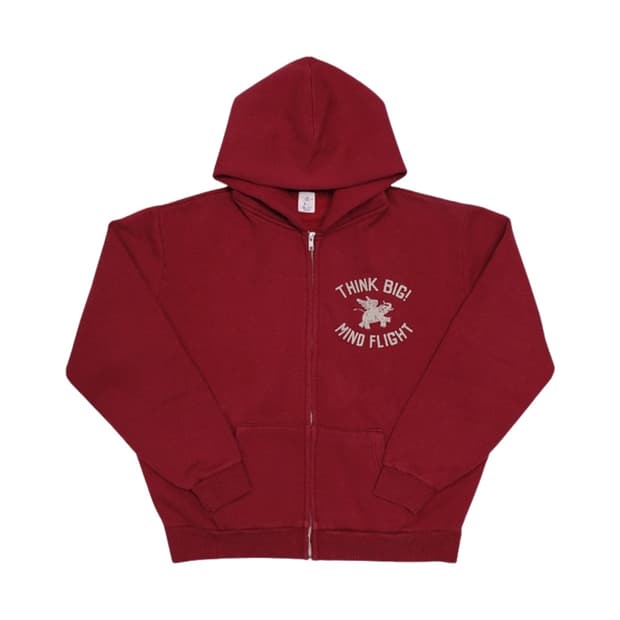 (3/3까지만 판매) [L]컬렉트피시스 테프스토어즈 후드집업 레드