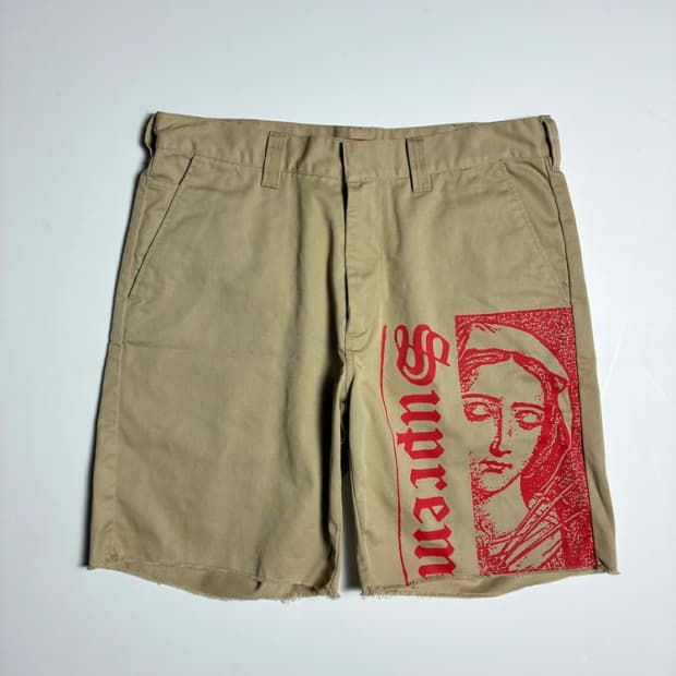 슈프림 20SS 메리 워크 치노 반바지 R1354