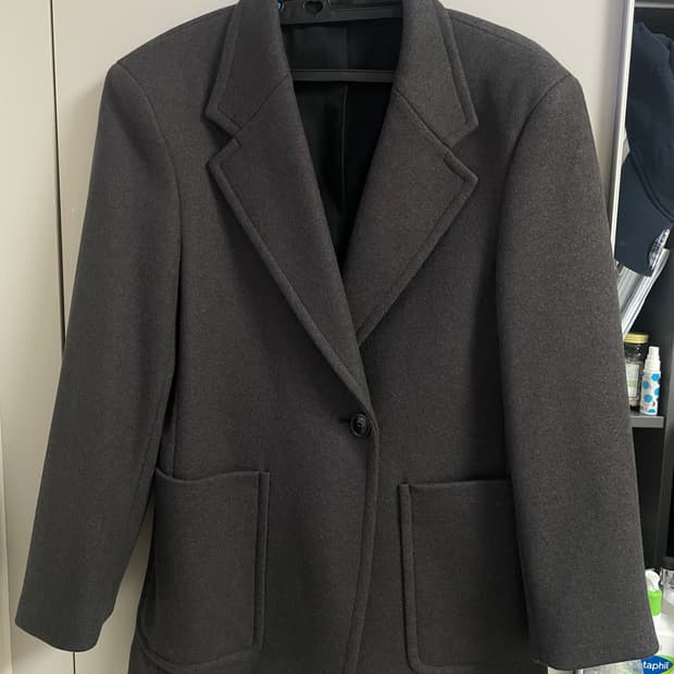 유니클로 u 울블렌드 자켓