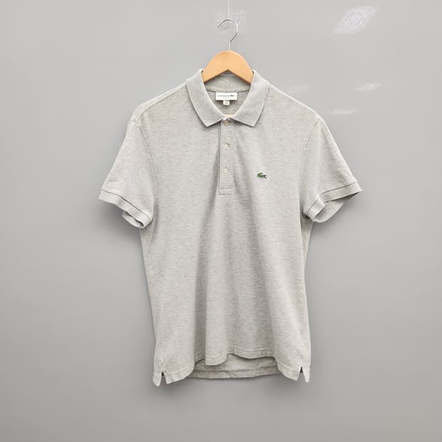 라코스테 슬림핏 피케 카라티 (그레이 / PH7937)
