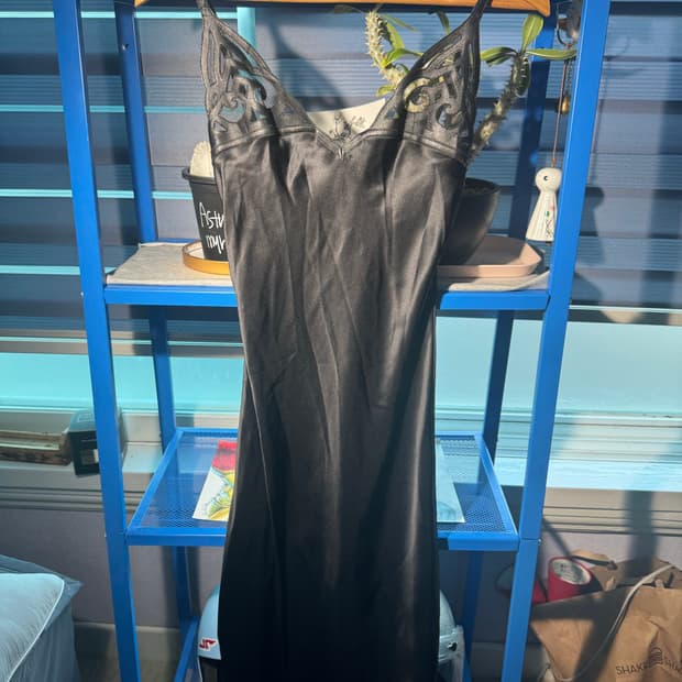 Vivienne tam 비비안 탐 블랙 실크원피스