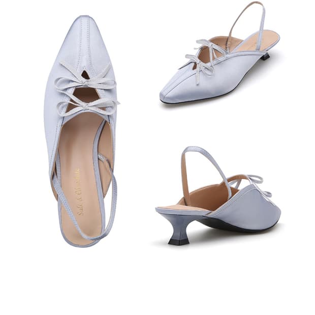 솔트앤초콜릿 리본 슬링백 250