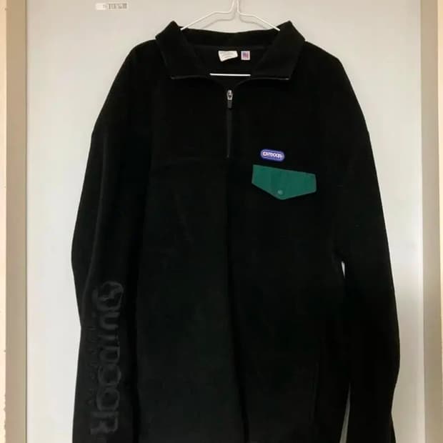 아웃도어 프로덕츠 반집업 후리스 팝니다 