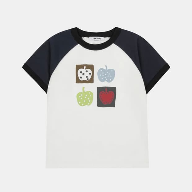 OHESHIO APPLE RAGLAN T-SHIRT