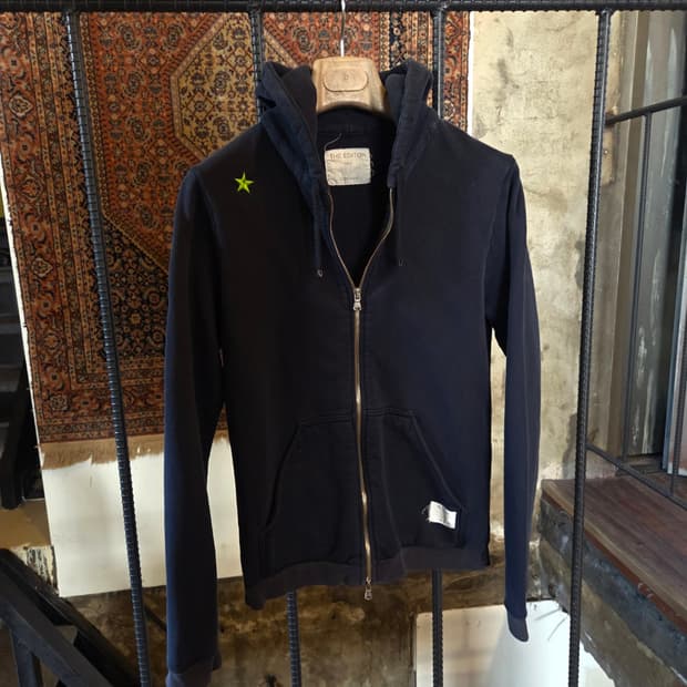 이탈리아 브랜드 디 에디터 짚업후드