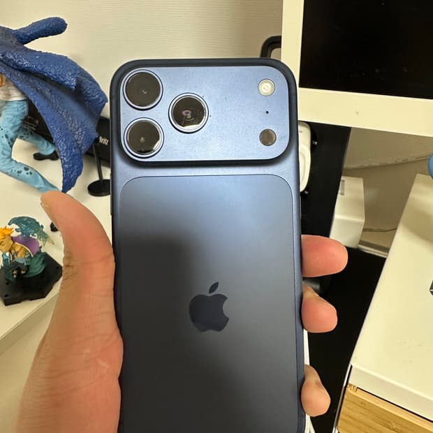 아이폰17프로맥스 딥블루 256gb 