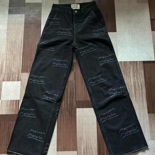 메종마레(MAISONMARAIS) 블랙 데님