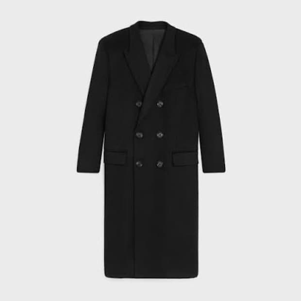 [티모시 샬라메님 착용] 셀린느 24fw 더블 브레스티드 코트