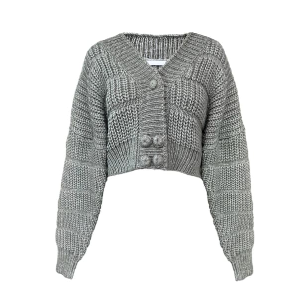 더케미(THE CHEMI) 니트가디건 프리사이즈 새상품