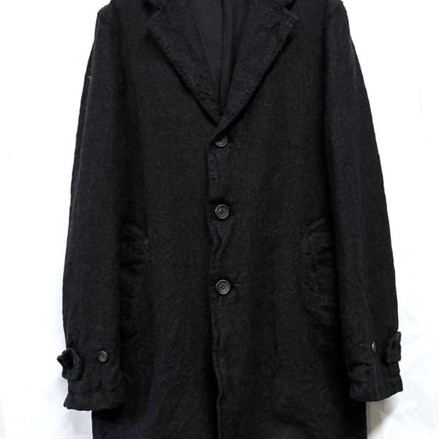 꼼데가르송 옴므 축융 울 코트